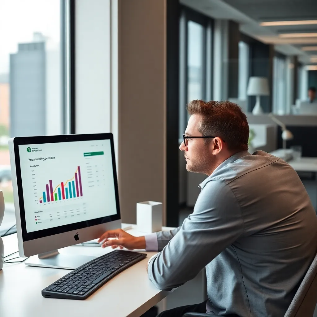 Nederlandse CFO die financiële optimalisatie software gebruikt